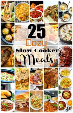 25 cozy slow cooker meals that are easy to make and delicious for the whole family