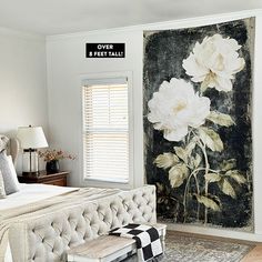 Large Wall Tapestry Farmhouse Decor Large Wall, Christian Tapestry Wall Hangings, Tapestry Above Bed, Coffeeshop Ideas, Wall Tapestry Living Room, Wall Tapestry Decor, Large Wall Tapestry, Porch Styles, Tape Wall