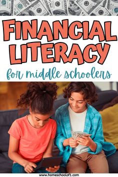 Best Financial Literacy for Middle School in 2023 Elementary School Lesson Plans, Homeschooling High School, Money Smart, Middle School Lessons, Elementary Lesson Plans