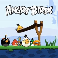 the angry birds game is shown in this screenshot