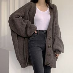 Product Description * Item:Women coat * Condition: 100% Brand New * Color:Gray   Apricot   Coffee  * Size:Asian one size * Package:1pc coat (without any accessories ）    Please note: 1.Please allow a little error due to manual measurement. 2.The color maybe a little difference because of the light,screen reflection etc. 3.If you are not sure what size to choose, you can tell us your height and weight, we will recommend the right size for you. Shipping 1. Your Item(s) will be shipped within 5-15 business days once payment received. 2. Standard shipping to US/UK,you may can get it in 10-20 Business days.   Standard Shipping for Airmail via Post Office 11-30 business Days Come(approximately within 30 days) ship to other country. 3.if you want faster shipping (Express,DHL or EMS),Please contac Casual One-size Knit Cardigan, Long Cozy Solid Color Cardigan, Oversized Long Sleeve Comfy Cardigan, Oversized Soft Knit Long Sleeve Cardigan, Twst Oc, Flowy Cardigan, Cozy One Size V-neck Cardigan, Áo Len Cardigan, Loose Cardigan