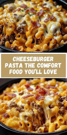 cheeseburger pasta the comfort food you'll love is ready to be eaten