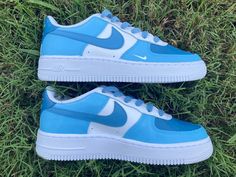 Fly high in Blue Sky Custom Air Force 1s. Take the streets by storm with these powerful shoes, featuring a bold blue sky hue. Explore new depths of style and challenge yourself to reach the peak of fashion. Soar above the rest in the Blue Sky Custom Air Force 1s! ☁️ 🔥 100% genuine, Brand New.👟 Custom sneakers.💫 Every pair is hand-made to order.✨ Best quality waterproof and scratch-proof paints used.✨ 1000+ satisfied customers across various platforms. 🌎Free worldwide shipping,shipping within Blue Mid-top Custom Sneakers With Rubber Sole, Custom Blue Mid-top Sneakers With Rubber Sole, Blue High-top Sneakers With Translucent Outsole, Blue Fade-resistant Sneakers For Streetwear, Fade-resistant Blue Sneakers For Streetwear, Blue Dynamic Lace-up Custom Sneakers, Custom Light Blue Sneakers With Contrast Sole For Sports, Outdoor Blue Sneakers With Boost Midsole, Light Blue Sporty Mid-top Custom Sneakers