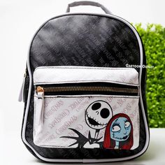 Disney Purse Jack Skellington Backpack Carry All Travel Bag Small 10" B-Day Gift | eBay Disney Purse, Mini Backpack Purse, B Day, Tag Sale, Jack Skellington, Mini Backpack, Backpack Purse, Small Bag, Small Bags