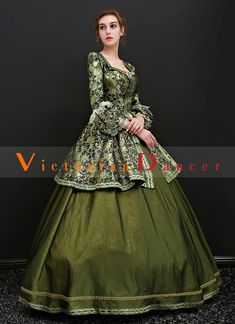 Vintage Victorian Southern Belle Dress Princess Victorian Dress   Condition: Brand New  Color: amp;nbsp; As Picture  Material: Satins And Lace  Silhouette: Ball Gown  Sleeve Length: Long Sleeve  Dresses Length:Floor-Length  Neckline:Square Neck  Decoration: Lace  Style: Vintage  Includes: Dress Fitted Green Victorian Dress Costume, Fitted Green Victorian Dress For Costume, Green Fitted Victorian Costume Dress, Fitted Victorian Dress For Medieval Festivals, Victorian Ball Gown For Theater, Historical Prairie Dress Costume, Gothic Victorian Dress For Fancy Dress Occasions, Gothic Victorian Dress For Fancy Dress Events, Baroque Victorian Dress Costume