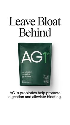 "AG1 is loaded with 75 easy-to-absorb ingredients including probiotics, prebiotics, and adaptogens to support optimal gut health. 🙌 ✅ Supports digestion & helps ease bloating ✅ Boosts your daily energy ✅ Helps support brain health & mood ✅ Promotes healthy aging ✅ Refreshing pineapple + vanilla flavor"