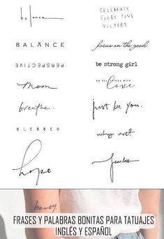 the back side of a woman's white shirt with handwriting on it and an image of