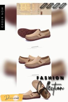 Men Casual Breathable Slip-on Loafers Flat Canvas Shoes Beige Slip-on Casual Leather Shoes, Casual Beige Slip-on Leather Shoes, Beige Slip-on Casual Moccasins, Casual Beige Slip-on Moccasins, Casual Brown Flat Boat Shoes, Beige Casual Flat Bottom Loafers, Casual Beige Slip-on Boat Shoes, Beige Slip-on Casual Loafers, Casual Beige Slip-on Loafers