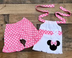 Minnie Mouse Outfit Minnie Mouse Birthday Party Theme, Bedroom Colors Pink, Bug Clothing, Minnie Mouse Outfit, Cute Minnie Mouse, Mouse Outfit, Minnie Mouse Outfits, Minnie Mouse Theme, Pink Minnie