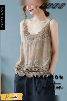 Summer New Miss Retro Bohemian Embroidery V-neck Camisole Women's Sweet Top Sexy Women Clothe Korean Fashion Clothing Tops Bohemian V-neck Camisole For Beach, Lace V-neck Camisole For Summer, Bohemian Lace Tops With Spaghetti Straps, Embroidered V-neck Tank Top For Spring, Bohemian Camisole Top With Lace Trim, Bohemian Lace Tank Top For Summer, Bohemian V-neck Camisole For Spring, Spring Bohemian V-neck Camisole, Summer Bohemian Camisole