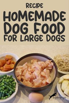 recipe homemade dog food for large dogs