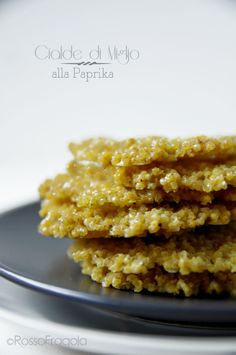 three cookies stacked on top of each other