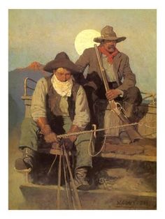 two men sitting on top of a boat next to each other wearing hats and scarves