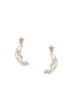 Rue Gembon Arissa Gold Earrings Magical Jewelry, Jewelry Essentials, Diamond Star, Midi Rings, Moon Jewelry, Fantasy Jewelry, Jewelry Inspo