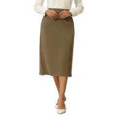 STYLE - Keep your look professional and stylish in this pencil skirt from Hobemty, featuring a high waist, side pockets and split back. OUTFIT - Pair with solid shirts and high heels for a elegant office look. OCCASION - Focused on Ladies' Semi-Formal Wear - This skirt can be a perfect addition to almost any outfit from formal to daily wear, great for work, meeting, office, businesses, work, party, cocktail, wedding, casual, daily dressing, etc. Measurement (in inches) International Size-------- Meeting Office, Below The Knee Skirt, Tulle Long Skirt, Wedding Casual, Womens Denim Skirts, Semi Formal Wear, Bodycon Pencil Skirt, High Waisted Pleated Skirt, Work Meeting