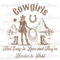 Retro Summer T-shirt For Rodeo, Cowgirl Png Clip Art, Western Svg Vintage, Cowgirl Images, Retro Cowgirl Shirts, Cowgirl Quote, Retro Rodeo T-shirt With Screen Print, Western Graphic Tees, Cowgirl Shirts