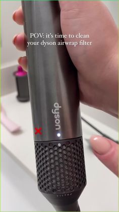 This is your reminder to clean your @dyson airwrap! ⁠ ⁠ Video credit: @bloves.beauty⁠ ⁠ #cleaning #cleaningvideos #blowdryer #dyson #dysonairwrap #curlyhair #hottools #hairtools Dry Curly Hair, Cleaning Videos, Dyson Airwrap, Hair Tips Video, Beauty Care Routine, Classic Hairstyles, Hot Tools, Healthy Lifestyle Inspiration, Clean Beauty