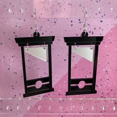 Off with their heads! -Lightweight acrylic -Silver plated french hooks -Measurements: 2.8” x 1.5” -Fluorescent Pink is black light sensitive! -The listing is for 1 pair. Designed and handcrafted in Chattanooga, TN Actual colors may vary slightly due to differences in monitors and browsers. Contact us if you have any questions! Off With Their Heads, Book Earrings, Starburst Earrings, Long Tassel Earrings, Chattanooga Tn, Rainbow Earrings, Free Earrings, Welcome To The Party, Silver Bars