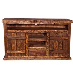 Old Fashioned Collection Console Rustic Tv Console, Turquoise Bedding, Lodge Furniture, Ranch Furniture, Cowhide Furniture, Pallets Furniture, Homescreen Wallpaper Ideas, Montana Ranch, Rustic Tv Stand