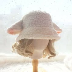 Only 1Pcs beret,not contain other items. 100% Brand New and Good Quality Material: Wool blend Style: Lolita Quantity: 1 Pcs Sheep Ears, Cute Lamb, Cute Sheep, Mia 3, Lambs Ear, Cute Hats, Head Band, Really Cute Outfits, Kawaii Clothes