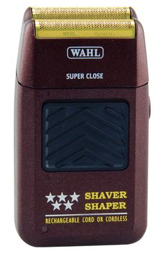 Wahl 5-Star Professional Bump Free ShaverModel: 8061-100 More than just a shaver, this finishing tool offers an appealing aesthetic in addition to top-notch precision. It comes with a rechargeable battery that can keep the rotary motor running at full speed for up to 60 minutes per charge. With hypoallergenic gold foil, even the most sensitive skin will be free of razor bumps, ingrown hairs, or skin irritation. For your convenience, the 5-Star Series Shaper/Shaver comes with all accessories requ Bump Hairstyles, Best Electric Shaver, Exfoliating Body Wash, Electric Razor, Close Shave, Bald Fade, Essential Oils Rosemary, Hair Trimmer, Ingrown Hair