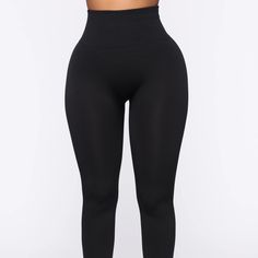 Smooth It Out High Rise Legging - Black Sz Xl/1x Nwt Purchased A Week Ago Disclaimer: Runs Small Product Details Tummy Control Waistband Seamless Stretch Fabric Fleece Lined High Waist 92% Polyester 8% Spandex Fashion Nova Leggings, Baddie Wardrobe, Bad And Boujee Outfits, Everyday Outfits Fall, Black Leggins, Boujee Outfits, Fashion Nova Pants, Hack Tool, Women Art