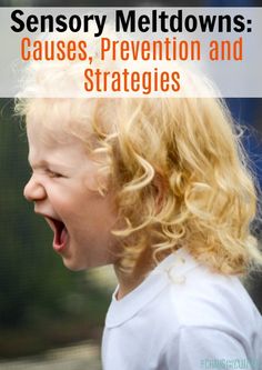 A sensory meltdown is a fight, flight or freeze response to sensory overload. The causes, tips for prevention, signs, and strategies for managing them. #sensoryprocessingdisorder #sensory #spd #parentingtips Sensory Meltdown, Freeze Response, Sensory Disorder, Newborn Sleep Schedule, Sensory Overload, Baby Sleep Problems, Sensory Processing Disorder, Kids Sensory