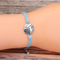 Volleyball Charm Bracelet Adjustable Woven Jewelry Volleyball Charm Bracelet Braided Rope Bracelets Woven Jewelry, Braided Rope Bracelet, Rope Bracelets, Braided Rope, Drop Shipping, Volleyball, Rope Bracelet, Braids, Charm Bracelet