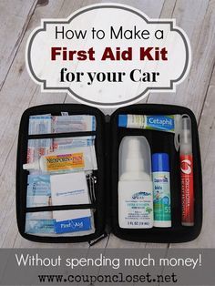 the first aid kit for your car