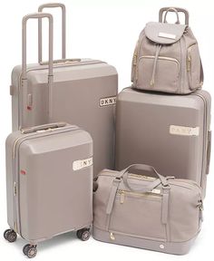 DKNY - Luggage Sets Cute, Cute Suitcases, Luxury Luggage, Cute Luggage, Travel Bag Set, Stylish Luggage, My Style Bags, Luggage Bags Travel, Girly Bags