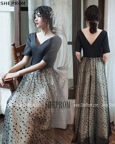 $89.49, Modest Black Tulle Polka Dot Party Dress With Short Sleeves No#AM79038 at SheProm. #SheProm is an online store with thousands of dresses, range from Formal,Party,Black,Long Black Dresses,A Line Dresses,Long Dresses,Vintage Dresses and so on. Not only selling #PartyDresses more and more trendy dress styles will be updated daily to our store. Shop now to get $5-10 off! Long Dresses Vintage, Trendy Dress Styles, Dresses A Line, Polka Dot Party, Line Dresses, Dress With Short Sleeves, Trendy Dress, A Line Dresses, Black Tulle