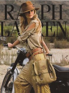 Ralph Lauren fall outfit- gorgeous Ralph Lauren Ad, Valentina Zelyaeva, Mode Editorials, Mode Tips, Estilo Hippie, Ralph Lauren Style, Traje Casual