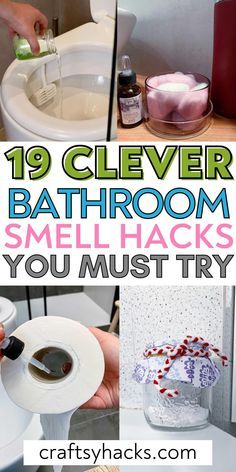 the top 10 clever bathroom smell hacks you must try