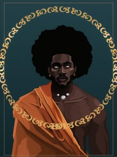 The Messiah Art, Afrofuturism Character Design, Afro Anime Art, African King Art, Black God Art, African Man Art, Black Anime Men, Black King Art, African Anime