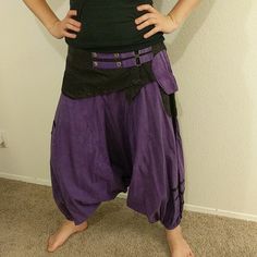 This Is 100% Cotton Pants, Made In India. New With A Tag. Good For Festivals Or Parties. Has A Very Nice Belt And Pockets. Says M/L, But More Like S/M Baggy Purple Bottoms With Pockets, Casual Baggy Purple Pants, Baggy Purple Cotton Pants, Purple Cotton Pants With Pockets, Purple Baggy Cotton Pants, Purple Baggy Wide Leg Pants, Baggy Purple Trousers, Purple Baggy High-waisted Pants, Purple Baggy Trousers