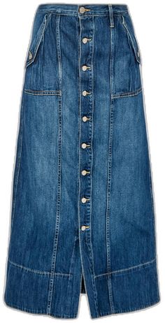 Denim Maxi, Denim Maxi Skirt, Day To Night, To Night, Skirt Design, Design Model, Maxi Skirt, Skirt, Design