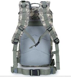 Function:  Travel Backpack,Mountaineering Backpacks,Camouflage Pack Schoolbag  
  Backpacks Type:  Internal Frame  
  Size:  26*48*26 cm(H*L*W)  
  Occasion :  Versatile Outdoor Travel Camping Hiking  
  Fit for :  Female Women Ladies Unisex Male Man Student Teenagers  
  Main Material :  High Quality Oxford Nylon  
 
 
  FRONT & SIDE MOLLE SYSTEM: the 3 days assault tactical backpack designed with front & side molle system. It will be easy to add more tactical pouches or gear to expand the ca Khaki Military Backpack For Outdoor Activities, Military Style Khaki Backpack For Outdoor Activities, Tactical Camouflage Bags For Outdoor Activities, Durable Khaki Backpack For Hiking, Military Style Green Backpack For Outdoor, Military Style Green Outdoor Backpack, Camouflage Backpack For Outdoor Activities, Camouflage Outdoor Standard Backpack, Camouflage Outdoor Backpack