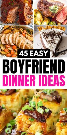 the best dinner ideas for boyfriends that are easy to make