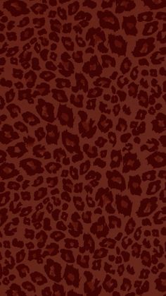 an animal print pattern in red and brown