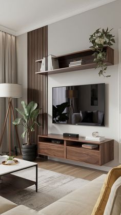 Luxury TV Wall Units – Elegant Living Room Designs Tv Units Living Room, Tv Wall Luxury, Tv Wall Design Living Room, Wall Design Living Room, Living Room Tv Wall Luxury, Tv Wall Units, Luxury Tv Wall, Layout Living Room, Wood Living Room