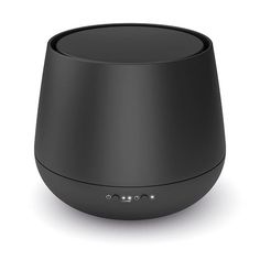 an image of a black speaker on a white background