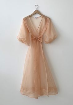 Loretta Midi Organza Midi Dress, Silk Organza Dress, Cocktail Length Dress, Organza Dress, Midi Wrap Dress, Silk Slip Dress, Silk Charmeuse, Silk Slip, Silk Organza