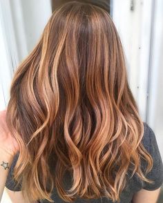 Amber Highlights, Caramel Brown Hair, Honey Brown Hair, Long Face Hairstyles, Blonde Tones, Have Inspiration, Hair Color And Cut