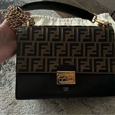 Fendi Bag, Comes With A Dust Bag And Fendi Bag, Minor Scratches On Clasp Fendi Kan I, Fendi Bag, Fendi Bags, Limited Time, Dust Bag, Fendi, Bag Lady, Color