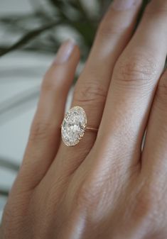 Diamond Oval Lunar Engagement Ring Bridal Jewelry Bayou with Love Custom Diamond Engagement Rings, Cute Engagement Rings, Future Engagement Rings, Nikki Reed, Dream Engagement, Dream Engagement Rings, Engagement Rings Oval, Put A Ring On It, Dream Ring