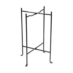 These handy Folding Stands, in two heights, are conveniently sized for our galvanized trays and round and oval tubs. They have a multitude of uses- great for parties and catering, retail display, and seasonal garden use because they hold a variety of containers and store away easily. Tabletop Stand is 7''H and can be used with the Embossed tubs. Floor Stand is 23''H and can be used with Galvanized Tray, Embossed tubs, Oval Galvanized Tubs, Oval Stainless Steel Tub, and Oval Copper Finished Tub. Oval Tub, Wrought Iron Plant Stands, Galvanized Tray, Iron Plant Stand, Galvanized Tub, Outdoor Kit, Plant Stands Outdoor, Steel Tub, Window Planter Boxes