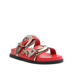 Harper Sporty Leather Sandal – SCHUTZ Edgy Flats, Sporty Sandals, Sporty Sandal, Athleisure Wear, The Cool, Flat Sandals, Athleisure, Leather Sandals, Cool Girl