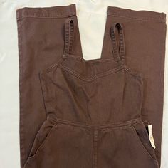 Pacsun Black Denim Spaghetti Strap Jumpsuit Size Small, New With Tags Please Leave A Comment For Additional Details! Brown Cotton Overalls For Spring, Summer Cotton Overalls With Adjustable Straps, Summer Brown Cotton Jumpsuits And Rompers, Spring Fitted Overalls With Adjustable Straps, Trendy Cotton Jumpsuits And Rompers With Adjustable Straps, Brown Cotton Jumpsuits And Rompers For Summer, Spring Brown Cotton Jumpsuits And Rompers, Brown Cotton Jumpsuit For Spring, Summer Fitted Overalls With Pockets