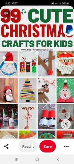 christmas crafts for kids that are easy to make