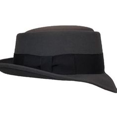 Versatile Hat For Formal And Casual Occasions, Everyday Wear Or Costume. Broadway Quality Made In Usa, 100% Wool Porkpie Hat. Color: Gray Size Guide: American / Nearest 1/8 Inch / Metric Cm / Size Code 6 3/4 21 1/8 54 Small 6 7/8 21 1/2 55 Small / Child L 7 21 7/8 56 Medium 7 1/8 22 1/4 57 Medium 7 1/4 22 5/8 58 Large 7 3/8 23 59 Large 7 1/2 23 1/2 Classic Brimmed Bucket Hat, Classic Gray Flat Brim Hat, Classic Gray Hat Bands With Flat Brim, Classic Gray Hat With Short Brim, Classic Gray Brimmed Hat, Classic Gray Fedora With Curved Brim, Classic Gray Fedora Hat, Classic Gray Flat Brim Hat Band, Classic Winter Fedora One Size Fits Most